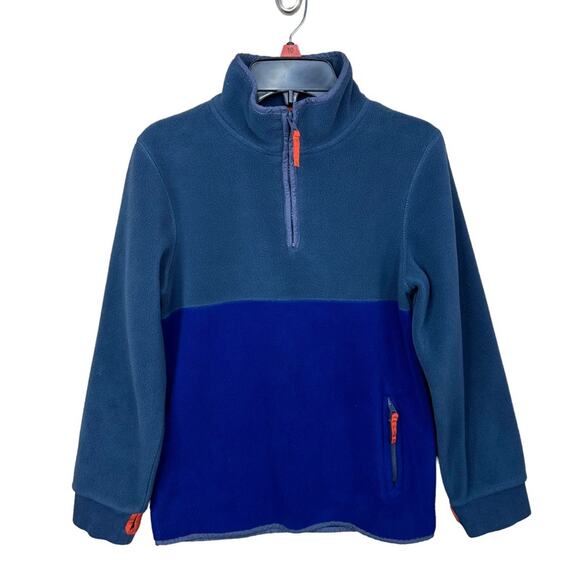 MINI BODEN  Quarterzip Fleece Sweater Kids Size 9/10 - Picture 1 of 14